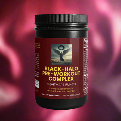 BLACK-HALO PRE-WORKOUT COMPLEX (Nightmare Punch)